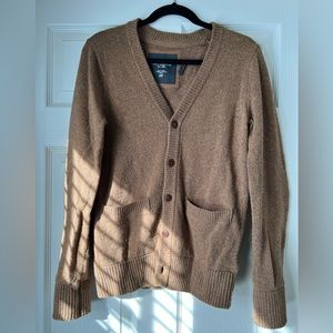 H&M Men’s Knit Camel Cardigan, Small